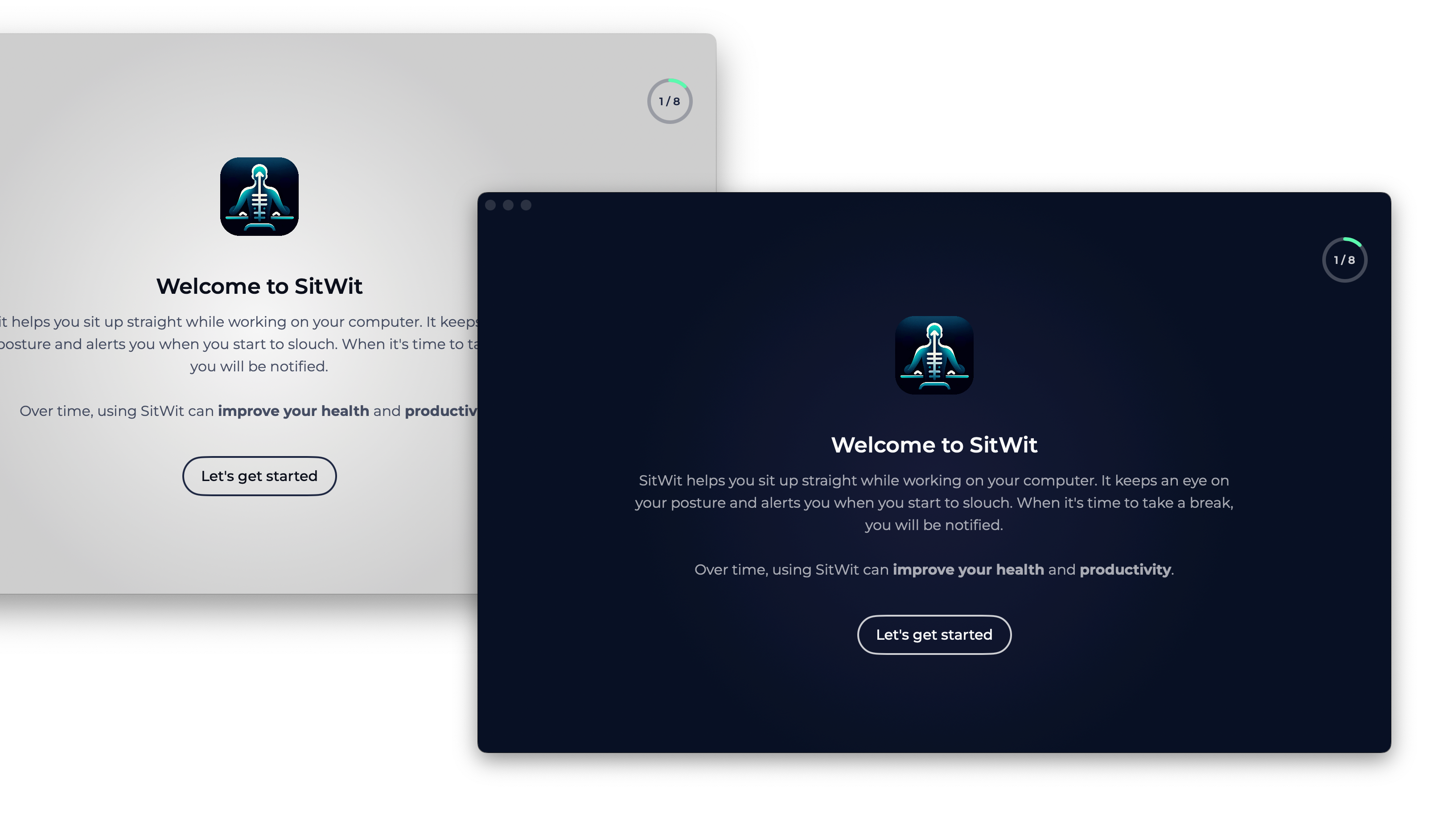 SitWit Onboarding Screenshot